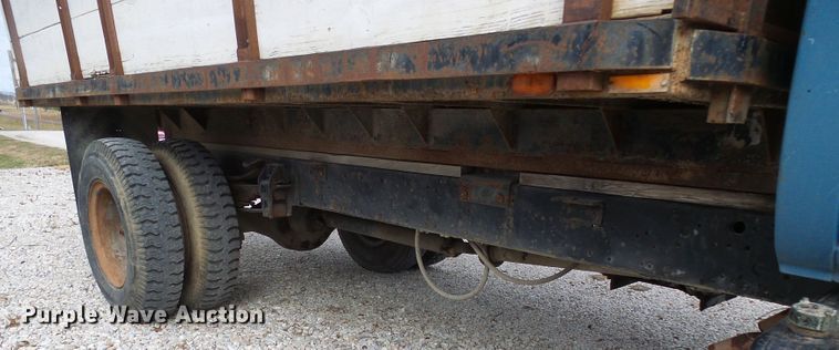 image for item DG5560 1987 Chevrolet C70 flat dump bed truck
