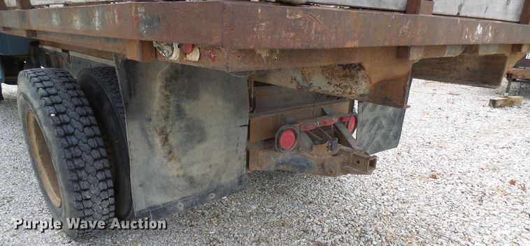 image for item DG5560 1987 Chevrolet C70 flat dump bed truck