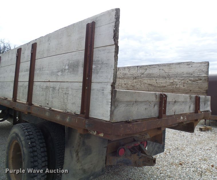 image for item DG5560 1987 Chevrolet C70 flat dump bed truck