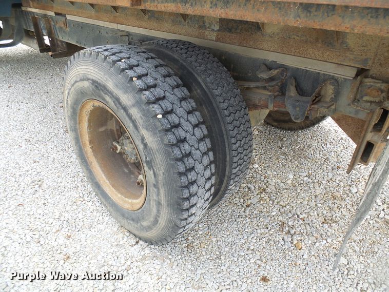 image for item DG5560 1987 Chevrolet C70 flat dump bed truck