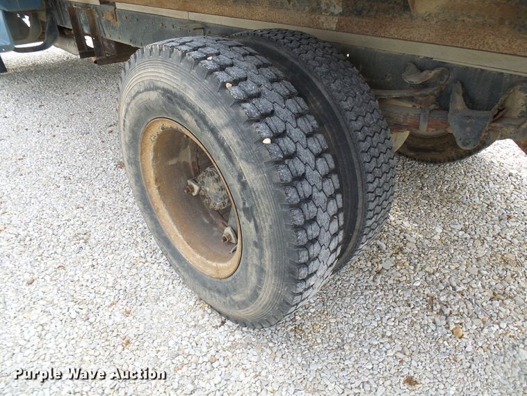 image for item DG5560 1987 Chevrolet C70 flat dump bed truck