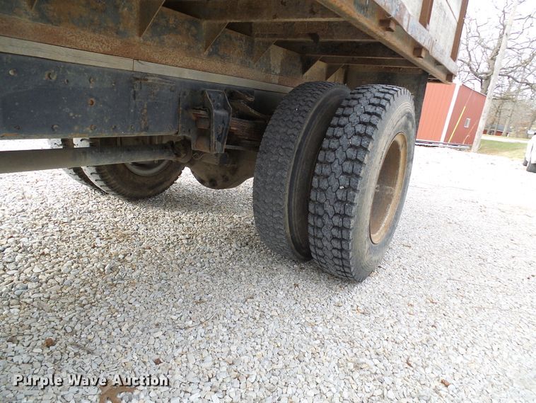 image for item DG5560 1987 Chevrolet C70 flat dump bed truck