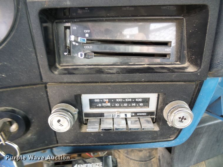 image for item DG5560 1987 Chevrolet C70 flat dump bed truck