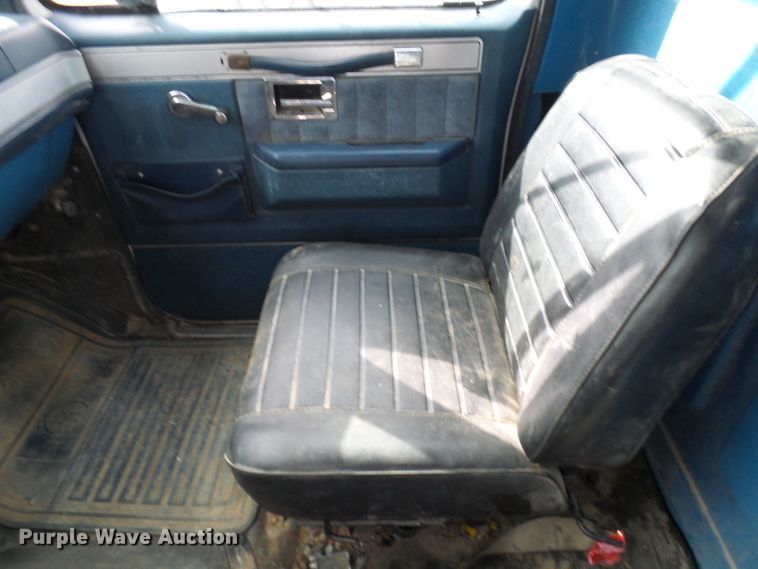 image for item DG5560 1987 Chevrolet C70 flat dump bed truck