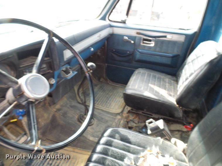 image for item DG5560 1987 Chevrolet C70 flat dump bed truck