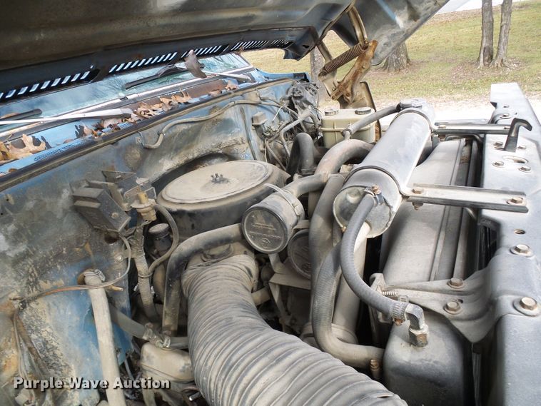 image for item DG5560 1987 Chevrolet C70 flat dump bed truck