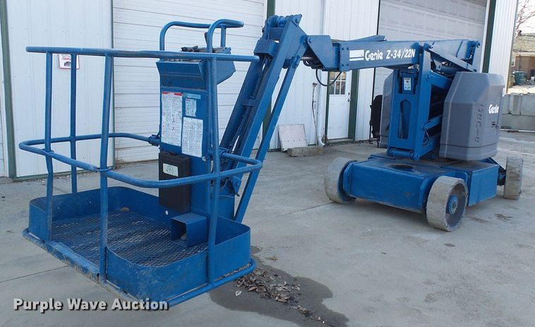 image for item DG5562 1997 Genie Z-34/22N boom lift