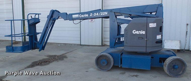 image for item DG5562 1997 Genie Z-34/22N boom lift