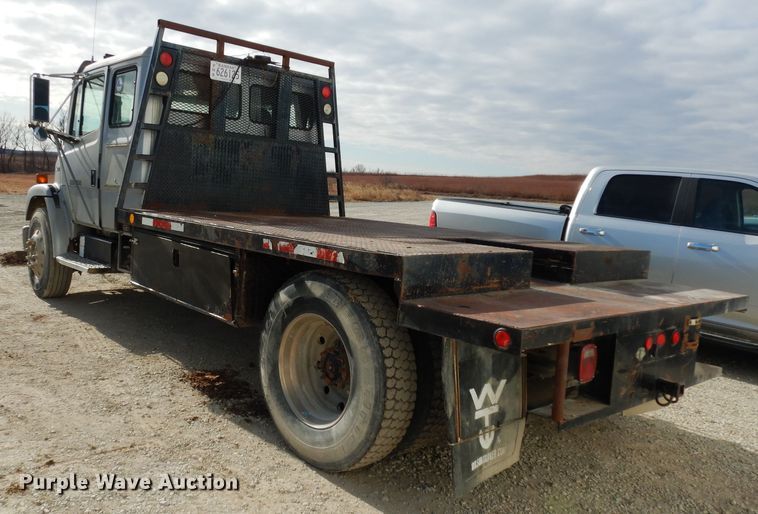 image for item DG6249 1997 Freightliner Business Class FL70 flatbed truck