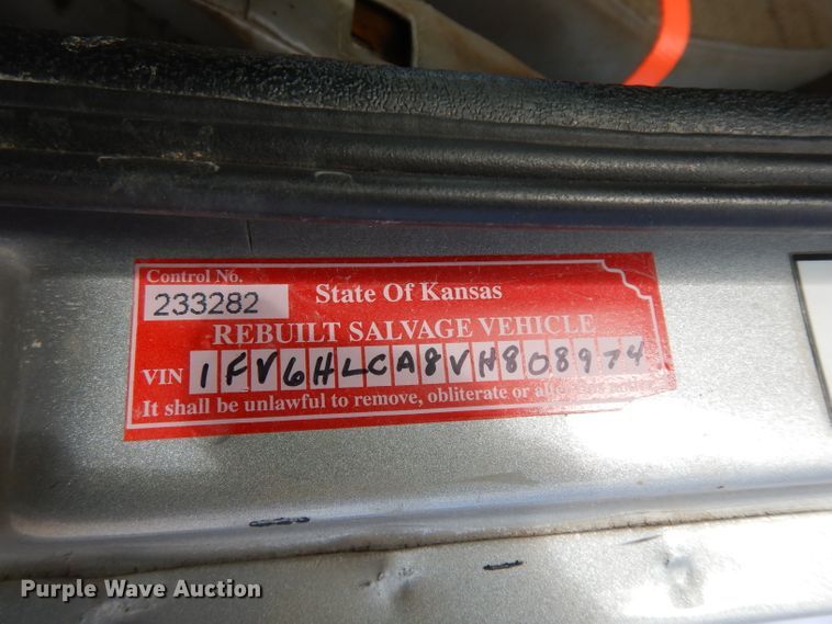 image for item DG6249 1997 Freightliner Business Class FL70 flatbed truck