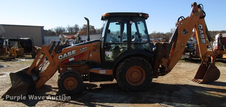 image for item DG6680 2012 Case 580 Super N backhoe