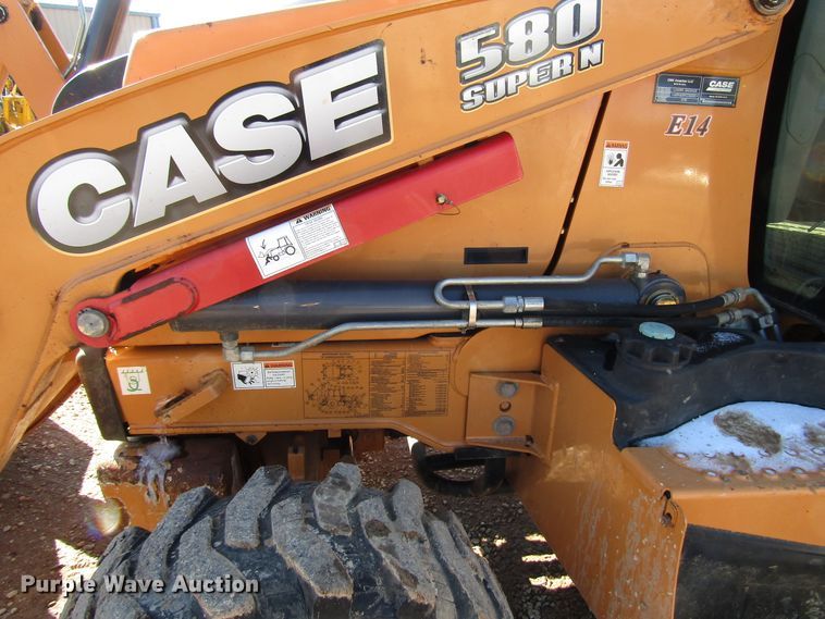 image for item DG6680 2012 Case 580 Super N backhoe