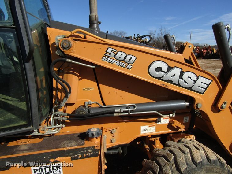 image for item DG6680 2012 Case 580 Super N backhoe