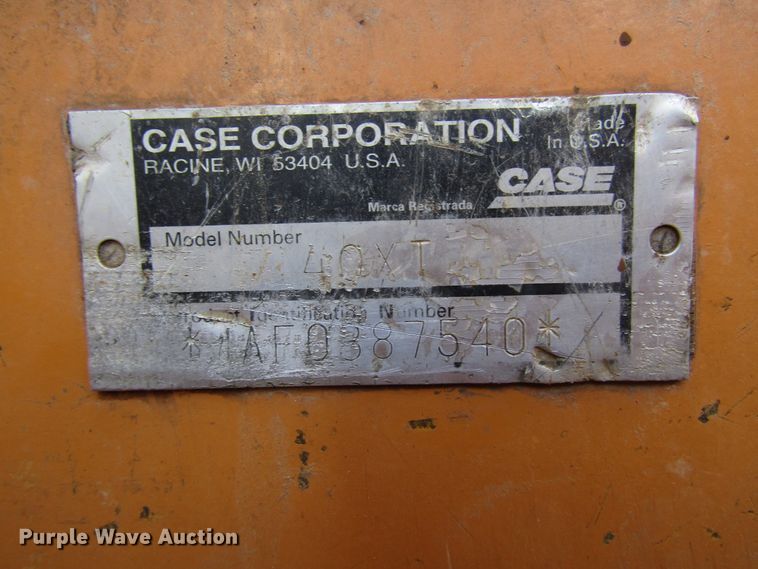 image for item DG6681 2003 Case 40XT skid steer