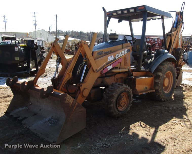 image for item DG6682 2003 Case 580 Super M backhoe