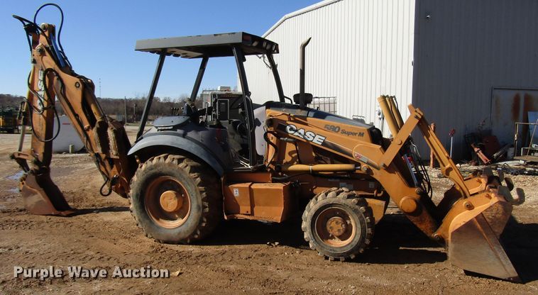 image for item DG6682 2003 Case 580 Super M backhoe