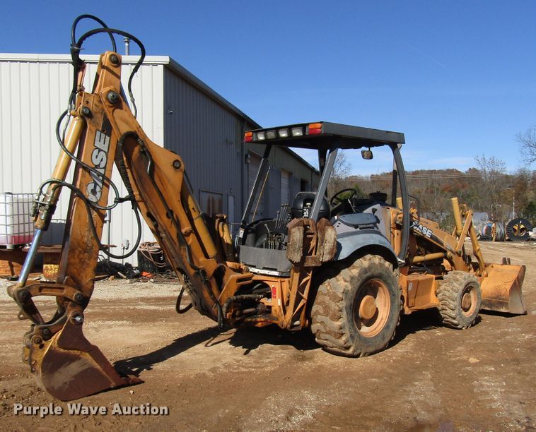 image for item DG6682 2003 Case 580 Super M backhoe