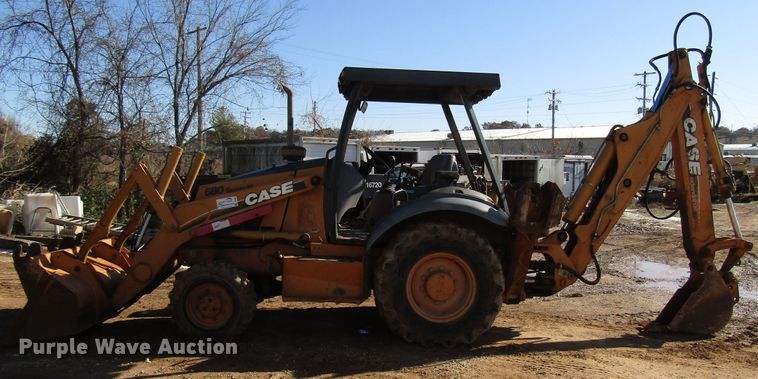 image for item DG6682 2003 Case 580 Super M backhoe