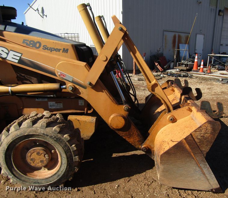 image for item DG6682 2003 Case 580 Super M backhoe