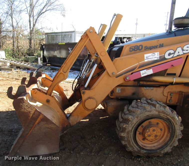image for item DG6682 2003 Case 580 Super M backhoe