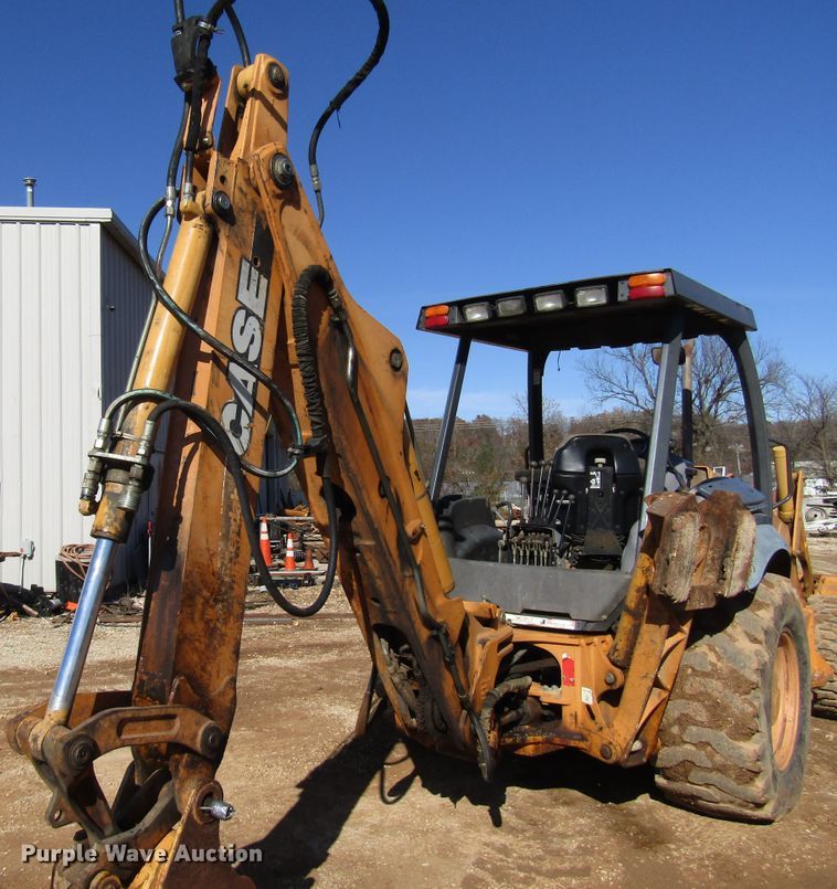 image for item DG6682 2003 Case 580 Super M backhoe