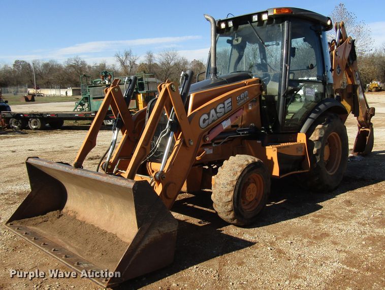 image for item DG6683 2015 Case 580 Super N backhoe