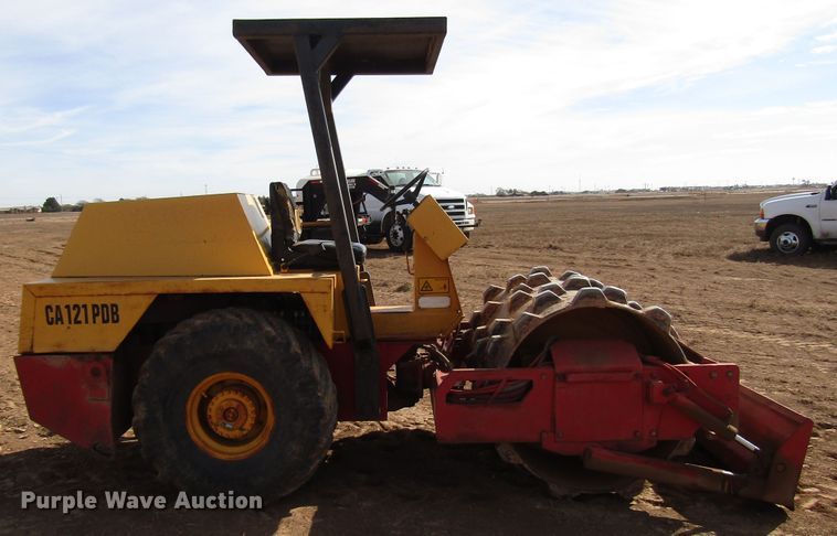 image for item DG6729 1995 Dynapac CA121PDB single drum vibratory roller