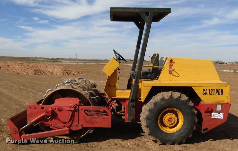 image for item DG6729 1995 Dynapac CA121PDB single drum vibratory roller