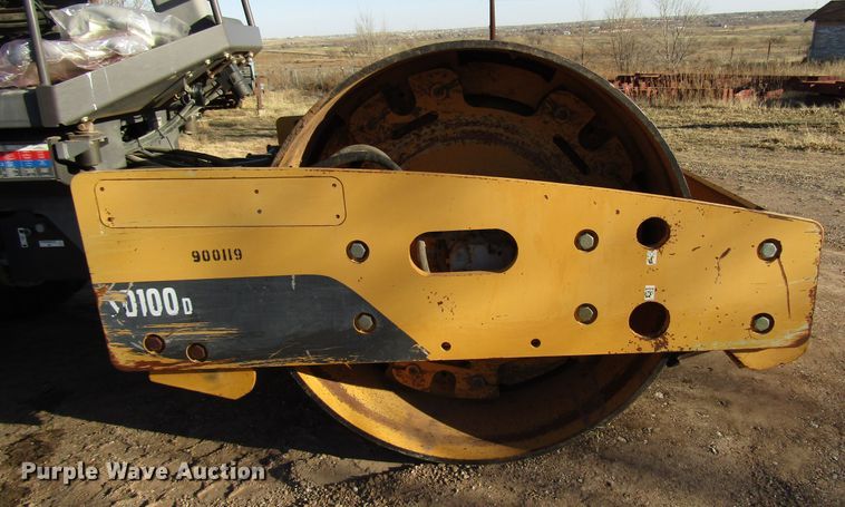 image for item DG6732 2009 Volvo SD100D single drum vibratory roller