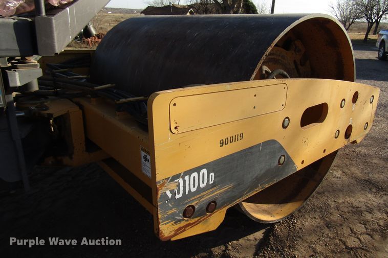 image for item DG6732 2009 Volvo SD100D single drum vibratory roller