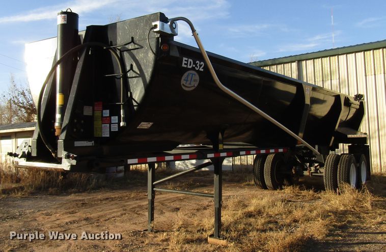 image for item DG6733 2016 4T HR322 barrel bed dump trailer