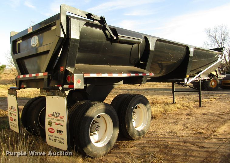 image for item DG6733 2016 4T HR322 barrel bed dump trailer