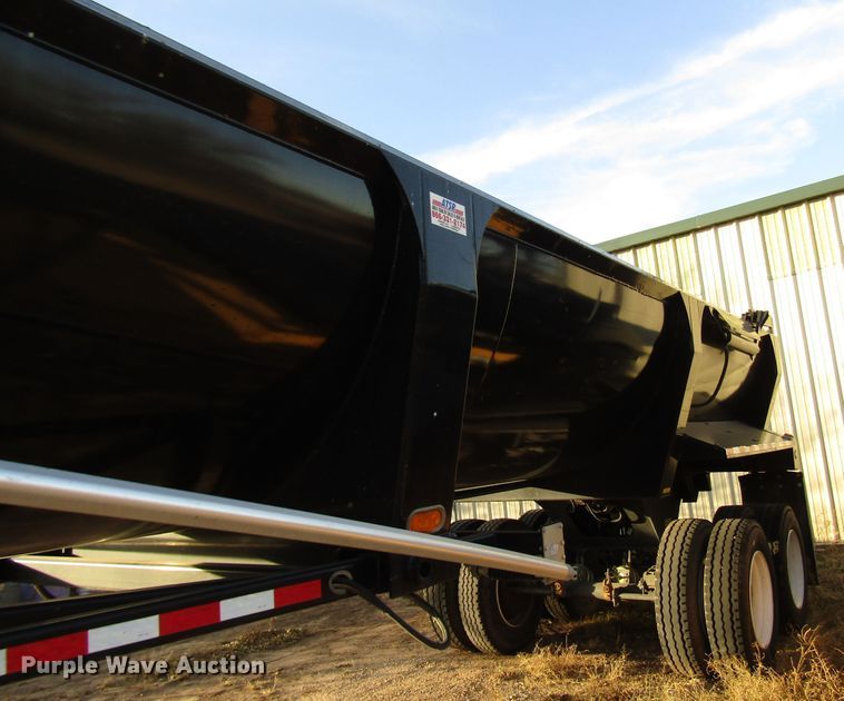 image for item DG6733 2016 4T HR322 barrel bed dump trailer