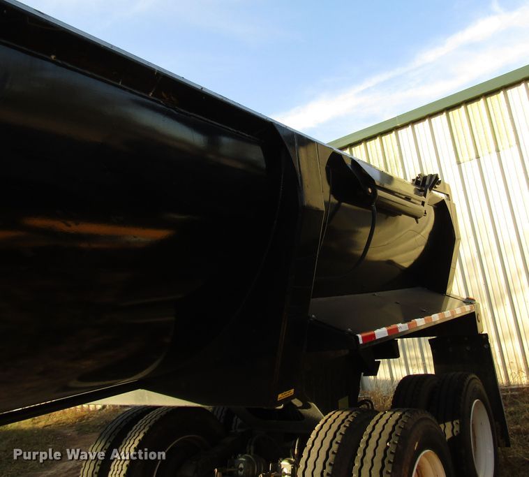 image for item DG6733 2016 4T HR322 barrel bed dump trailer