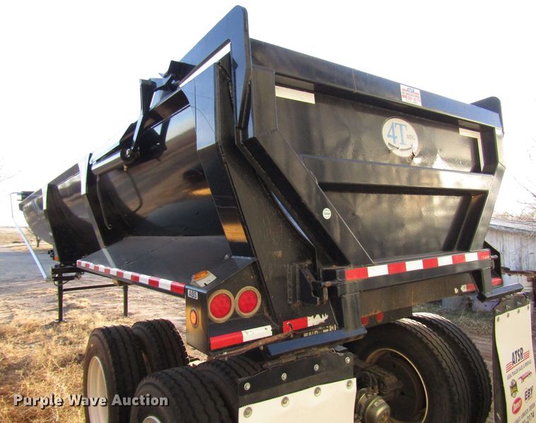 image for item DG6733 2016 4T HR322 barrel bed dump trailer