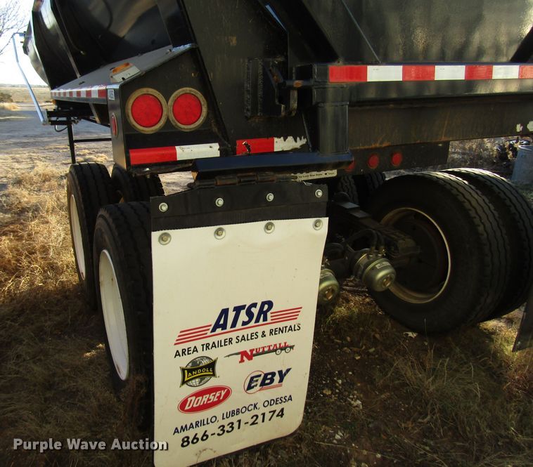 image for item DG6733 2016 4T HR322 barrel bed dump trailer