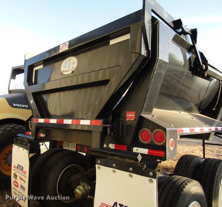 image for item DG6733 2016 4T HR322 barrel bed dump trailer