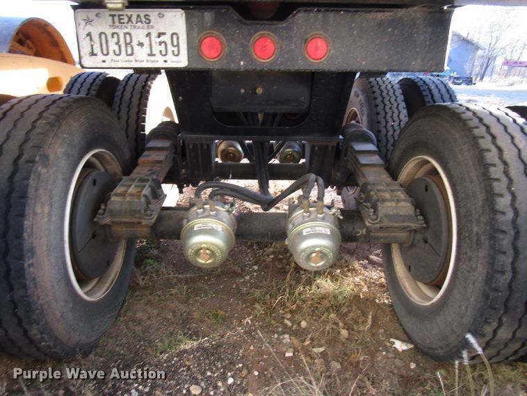 image for item DG6733 2016 4T HR322 barrel bed dump trailer