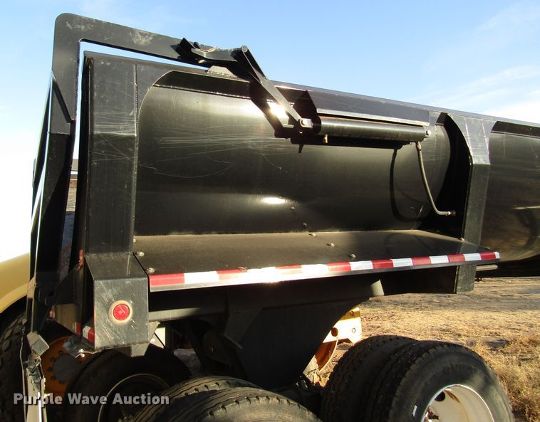 image for item DG6733 2016 4T HR322 barrel bed dump trailer