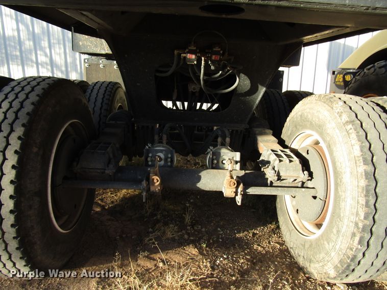 image for item DG6733 2016 4T HR322 barrel bed dump trailer