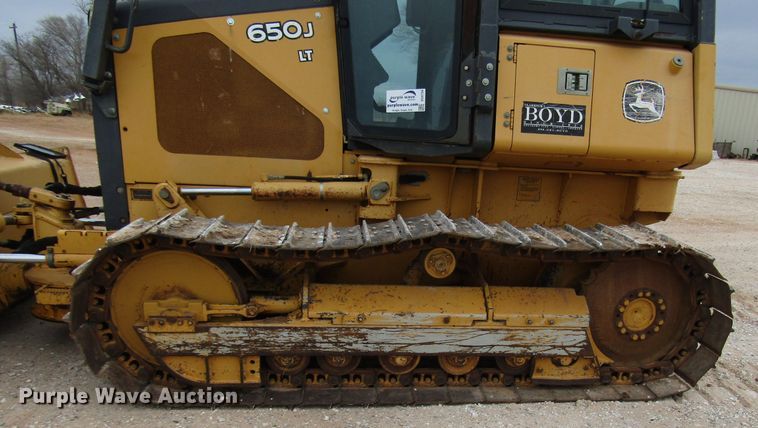 image for item DG6734 2005 John Deere 650J dozer