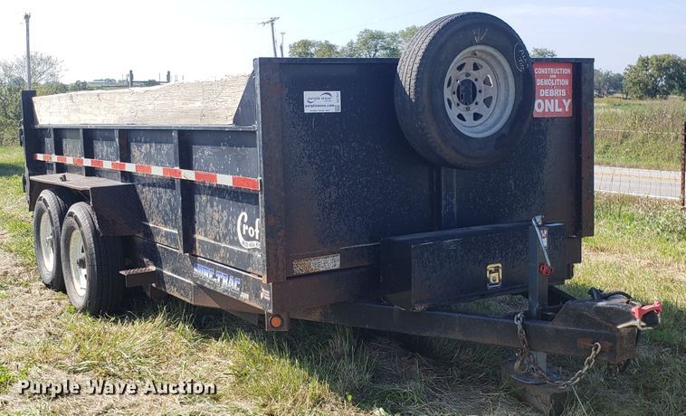 image for item DG7647 Novae Sure-Trac dump trailer