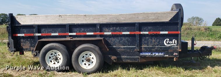 image for item DG7647 Novae Sure-Trac dump trailer