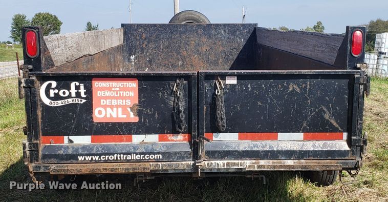 image for item DG7647 Novae Sure-Trac dump trailer