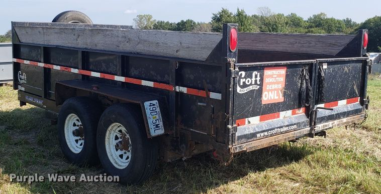 image for item DG7647 Novae Sure-Trac dump trailer