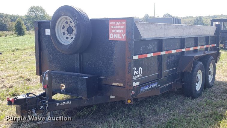 image for item DG7647 Novae Sure-Trac dump trailer