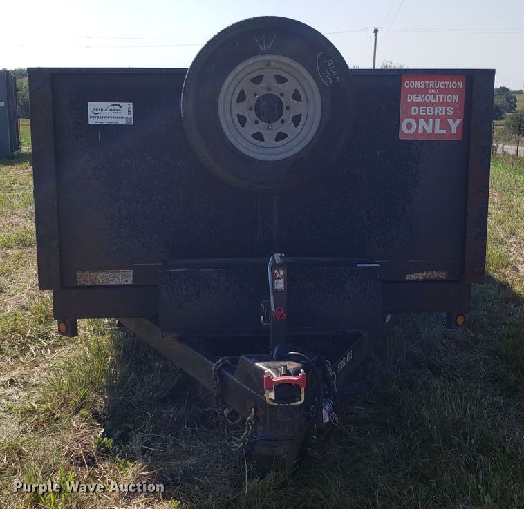 image for item DG7647 Novae Sure-Trac dump trailer