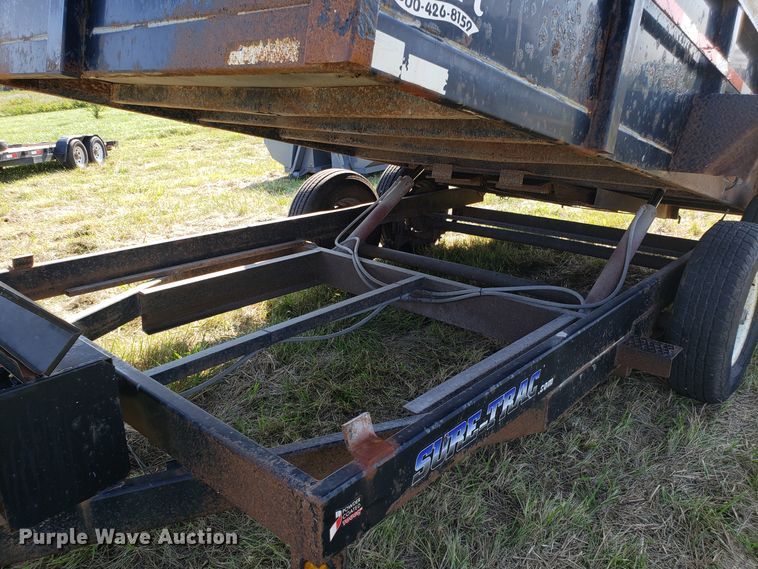 image for item DG7647 Novae Sure-Trac dump trailer