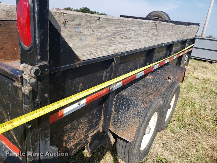 image for item DG7647 Novae Sure-Trac dump trailer