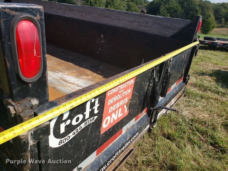 image for item DG7647 Novae Sure-Trac dump trailer